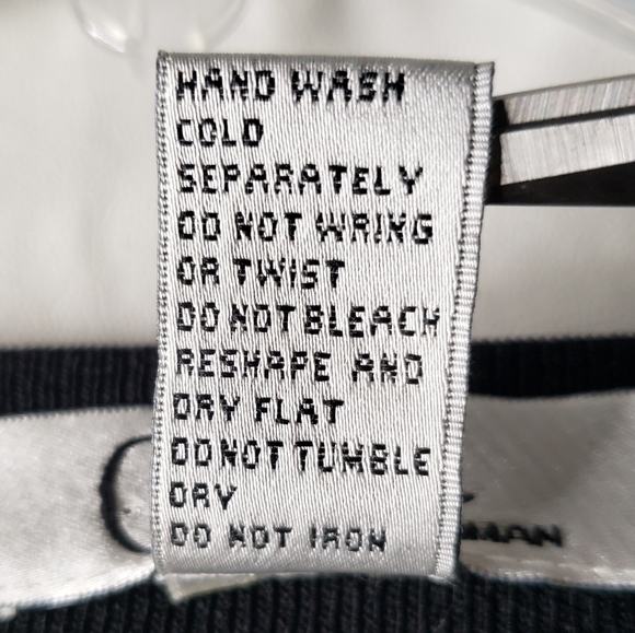 Carducci Woman Sweater Plus Size 2X Black Long Sleeve Stretchy Thick Knit - Picture 5 of 12